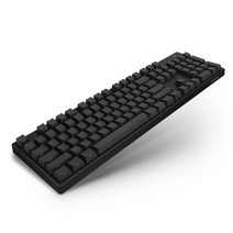 씽크웨이 체리미엄 PBT 측각 한영 기계식 키보드 은축, CROAD C604, 블랙   차콜그레이