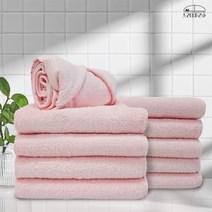 디알엠 호텔 수건 30수 40수 고급 답례 선물 기념 수건 타올 코마사 140g 170g 200g 10개, 30수 140g 핑크, 10장