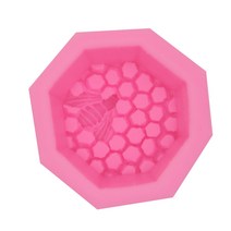 공장 직매 실리콘 고무 DIY 입체 벌집 설탕 실리콘 고무 금형 액상 실리콘 고무 모형 연도 수제 비누 천, default, 1개