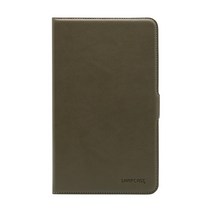 스냅케이스 갤럭시탭A7라이트 민트리 가죽케이스 SM-T220 T225, 카키