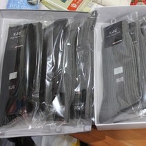 KJC 10켤레묶음 갱수네 국제양말 남자신사 목긴 양말 장목 검정색 혼합색 KOREA 국내산 선염링크스