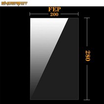 NFEP/FEP 필름 CREALITY /ANYCUBIC Photon Mono/Mono X/Mono X 6K M3 Plus 및 기타 5.5-8.9 인치 UV 수지, 04 FEP 280x200mm_01 2PCS