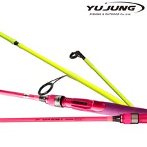 유정낚시 루어낚시대 컴루어3 배스 쏘가리 꺽지 낚시대, S-602L 60000원→50000원, 형광핑크