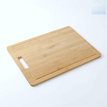 SOCEAN 손잡이 대나무 위생 부엌 목재 도마 40X30CM 뱀부 키친 보드 주방 원목 도마 요리대 가정용 칼판 세프 작업대 조리 작업판 요리판 우드 서빙 보드