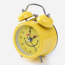 알람시계 엘로우 노랑 어린이 탁상시계 중학생 예쁜