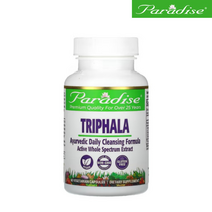 파라다이스허브 트리팔라 Triphala 250mg 60 베지 캡슐 배지 가자나무 암라 파라다이땡허브