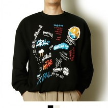 커플시밀러룩 맨투맨