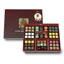 맘스킹 10+1 양양오색한과 설악산 정성가득2단 한과선물세트, 단품