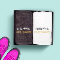 송월타올 산악회 동호회 기념품 수건 인쇄무료, 1장, 12. 40수190g 에펠-색상랜덤(배송메세지 기입)
