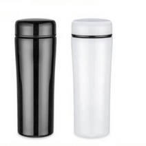 이니셜 커스텀 보온보냉 텀블러 예쁜 텀블러5종(350ml~500ml) 세척하기편한 집들이선물, 화이트각인없음, 1002