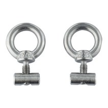 캠핑카 계단 트레일러 카라반 계단 스텝2pcs m4 리프팅 ​​아이 너트 패스너 61, 없음