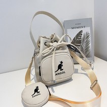 패딩에어울리는가방 숄더백 Kangol-럭셔리 디자이너 패션 배낭 여성용 캥거루 버킷 백 스트리트 원 숄더 크