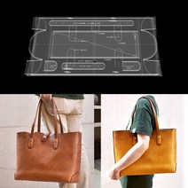 가죽공예diy세트 지갑 가죽공예 패턴 도안 도구 아크릴 버전 드로잉 diy 바느질 패턴, aab-738 37x28x12cm