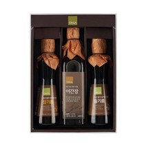 ORGA 가정식 참기름 들기름 어간장 선물세트 (1box) 별식 술안주 간편식 캠핑 혼밥 자취 튀김, 2개