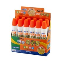 아모스 만능 목공풀 36g 1갑 12개입