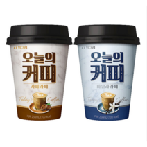빙그레 오늘의커피 카페라떼 250mlx20컵, 20개, 250ml