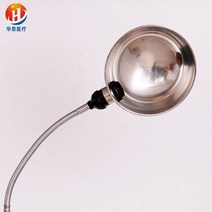 스텐드 수술실 검사등 보조등 치과 라이트램프 반사경, 빨간색 바퀴가 달린 스테인리스 스틸 삼각대
