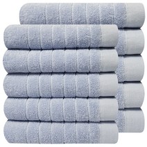 호텔수건 170g 30수 코마사, 10개, 파스텔블루+파스텔블루