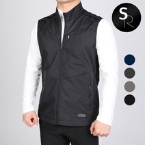 스타일랑 윈드쉘 남성 내구성이 좋은 나일론원단 메쉬 바람막이 조끼_빅사이즈 골프 등산 낚시 아우터