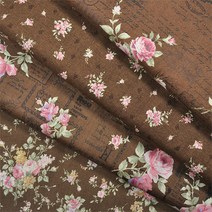 수입원단 앤틱로즈 4종 [수입원단패키지], 브라운