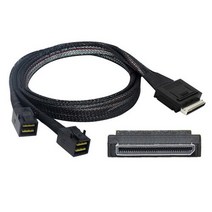 대덕 PCIExpress Oculink 8x SFF8611 듀얼 2 하드 디스크 SSD 솔리드 스테이트 슬림 라인 데이터 케이블 50, 01 Oculink Data Cable