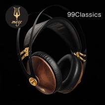 [MEZE] 메제 99 클래식 99 CLASSICS 헤드폰, 99 클래식375470, 월넛 골드