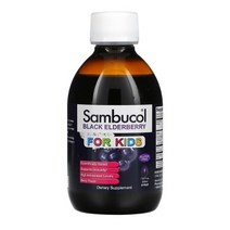 삼부콜 블랙엘더베리 시럽 어린이용 7.8 floz(230ml)