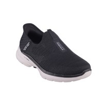 스케쳐스 고워크6 (슬립인스) 슬립온 발바닥편한 지속적인편안함 초경량 발피로도완화 푹신푹신 #블랙