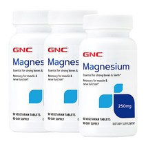지앤씨 마그네슘 250mg 90정 x3, 3개