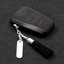 AEGIS 에어로S 싼타페DM 그랜저HG 제네시스DH 아슬란 스마트키케이스, 에어로 H-01 그레이, 골드-팬던트각인(필수입력사항 작성)