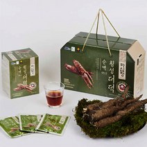 횡성 더덕 자연산 건강 순수 더덕순액 액기스 80ml 30포