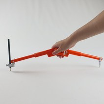 원그리는도구 산업용 공업용 콤파스 컴퍼스 대형 25cm, 상세페이지 참조