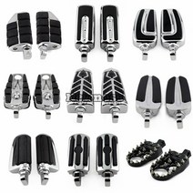 할리 오토바이 튜닝 커스텀 용품 할리데이비슨 부품 남성 마운트 풋 페그 footrest footpegs for harley davidson sportster iron dyna, cnc 블랙만