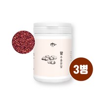 국산 팥 추출 분말 가루 팥추출물 팥차 팥추출액 팥가루 팥분말 소두 적소두 비타민b군 식이섬유 엽산 칼륨 마그네슘 고단백질 겨울철 건강차 건강음료 효능 추천, Brainbee 3Tong