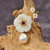 OTT gallery 벚꽃 자개 브로치