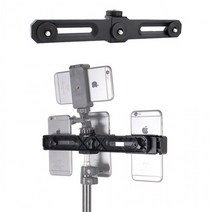 삼각대 트리플 거치대 QR코드 비대면 열체크기계 식당 촬영용품 플래시 조명 DSLR카메라 스탠드, 단품