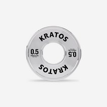 크라토스 고무 저중량 원판 0.5KG (2개1세트), 2개, 단품