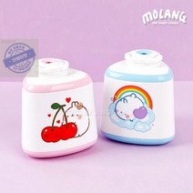 전동 몰랑 연필깎이-랜덤 자동 연필깎이 전동 프로 초등 귀여운 수동 하이 샤파 휴대용