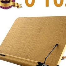 PGM*^몰나이스통상 특허 독서대 103 메이플 책상 걸이 스텐드 휴대용 나무 공부 스텐 거치대 받침대 북홀더 받침^^췤pgm