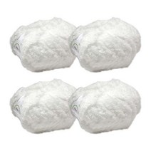 [앵콜스] 소프트베베(4볼세트) 뜨개실 털실 수면사 아기실 블랭킷, 01 하양