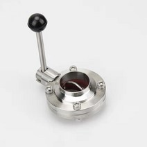 나비 버터플라이 밸브 버터 밸브 스테인레스 스틸 버터 밸브 버터 밸브, 51-2인치에서, ss304