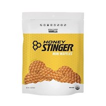 헬스 보충제 Honey Stinger Organic Waffle | Energy Stroopwafel for Exercise Endurance and Performance Spo, Vanilla, 5.3 Ounce (Pack of 1)