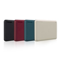도시바 CANVIO ADVANCE 2세대 1TB 외장하드, 제트블랙