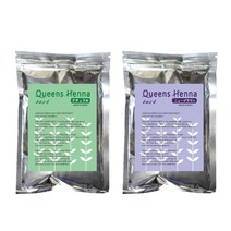 퀸즈헤나 best 한개사면 한개더 (1+1) 천연헤나염색약 100g Queens Henna, 브라운+네추럴