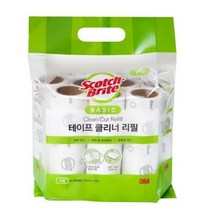 3M 베이직 테이프클리너 대형 리필 7개입, 5개