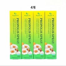 헬스앤 프로폴리스 스프레이 35ml ( 호주산 고함량 플라보노이드 3.0mg), 4개, 수량
