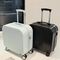 소형 수하물 남녀 20 인치 경량 탑승 트롤리 케이스 범용 음소거 휠 암호 여행 상자 18