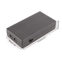12V2A 22.2W UPS 무정전 백업 전원 공급 장치 카메라 라우터 용 미니 배터리 스마트, 한개옵션0