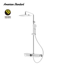 플랫내추럴2WAY선반형레인샤워 FC5794-6DAK221PU 아메리칸스탠다드 해바라기 2기능욕조샤워기 1100파이프 하부선반옵션, 플랫내추럴하부선반형레인샤워(하부수납선반포함)