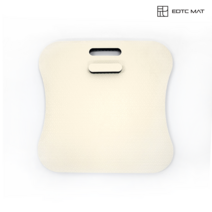 이디티씨 블랙스퀘어 스텝퍼매트 무소음스텝퍼 계단운동기구 걷기운동기구 50cm x 50cm x 2.3cm, 블랙
